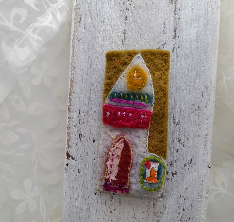 Textile brooches cheap