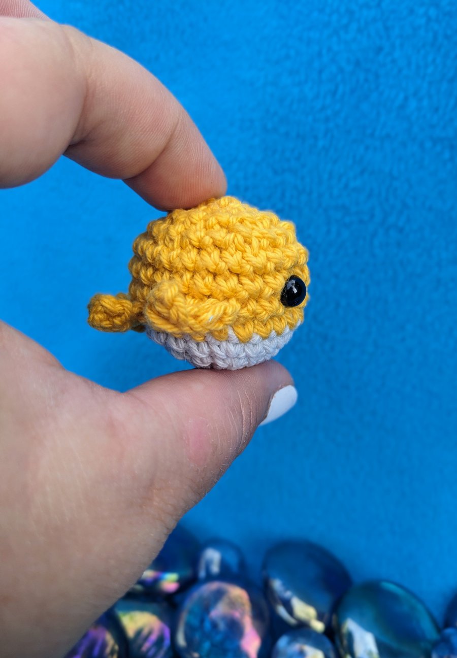 RESERVED - Custom order for ZQ (Worry Whale - Yellow)