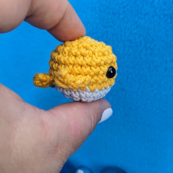 RESERVED - Custom order for ZQ (Worry Whale - Yellow)