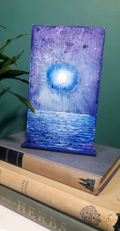 Moon and Sea