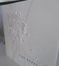 Just married lace wedding card 2 - Image 2