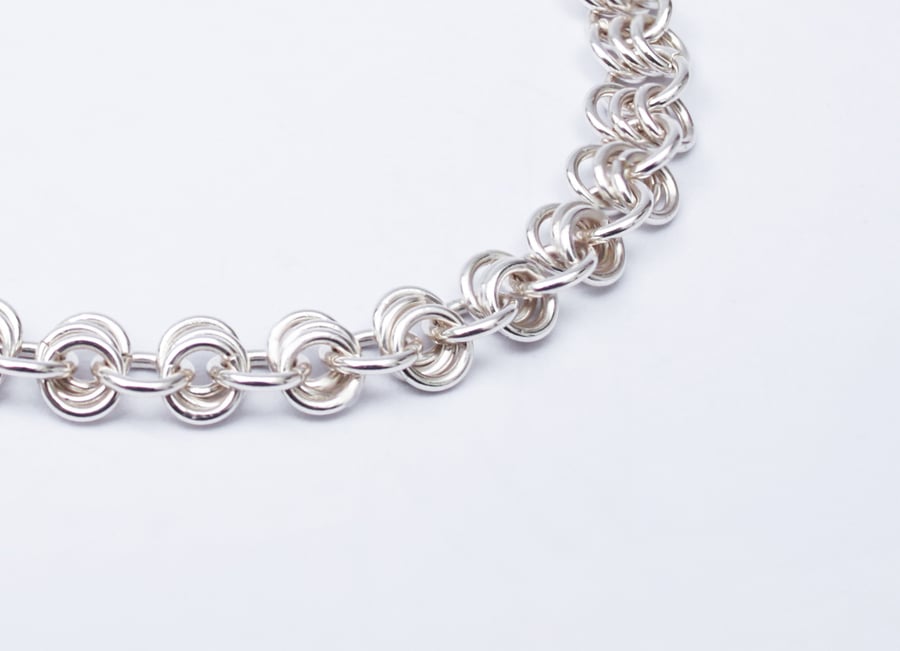 Classic Minimalist Sterling Silver Chain Bracelet