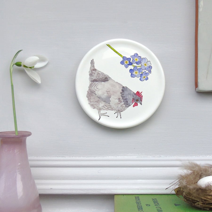 Chicken mini wall plate