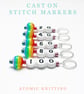Number Stitch Marker - Rainbow Cast On Counting Knitting Stitch Marker - Image 2