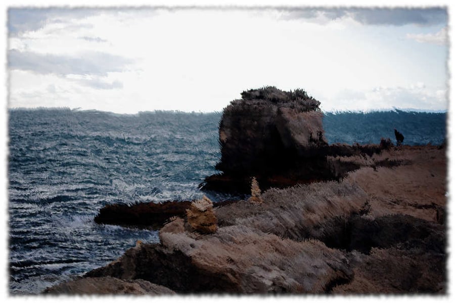 Picture of Pulpit Rock Portland, Digital Art Print Dorset