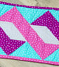 Colourful Twisted Pole Table Runner with tiny stars. - Image 4