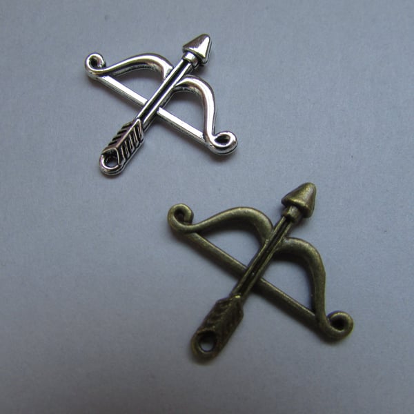 Bow and Arrow Charm
