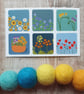 Flowers Envelope Stickers - 24 mini stickers - Image 2