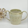 Two handled 'Champion' mug - Green - SECONDS SUNDAY