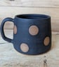 Spotty black toasted mugs - Image 6
