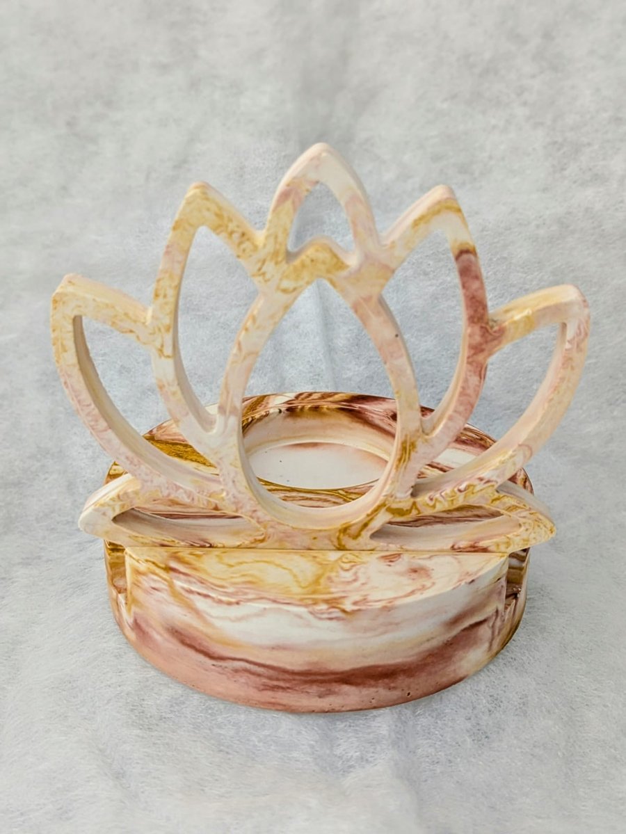 Lotus Flower Tea light holder.