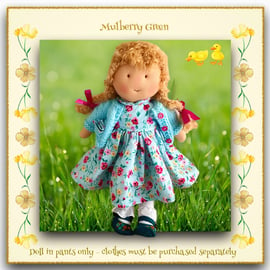 Doll - Amelia Anderson - a handcrafted Mulberry Green doll