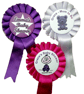 Personalised Baby Shower Rosette Custom Mum To Be Ribbon Party Badge from