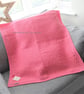 Crochet Baby blanket, Stroller blanket, Car seat blanket, Grey blanket - Image 3