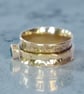Silver Sea Glass Spinner Ring - Image 8