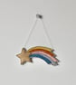 'Shooting Star' - Handmade Hanging Decoration - Image 2