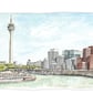 Medien Hafen, Düsseldorf, Germany - Limited Edition Art Print