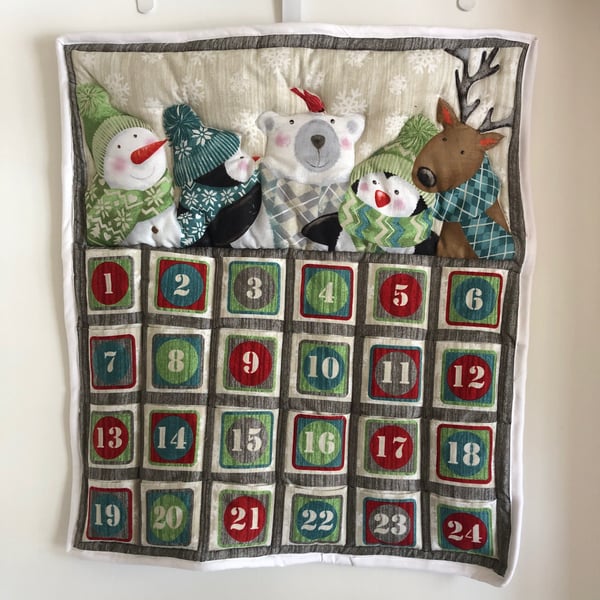 Advent Calendar with 24 pockets SALE