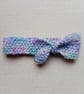 KNITTING PATTERN PDF Sail Away Headband for Doll - Image 3