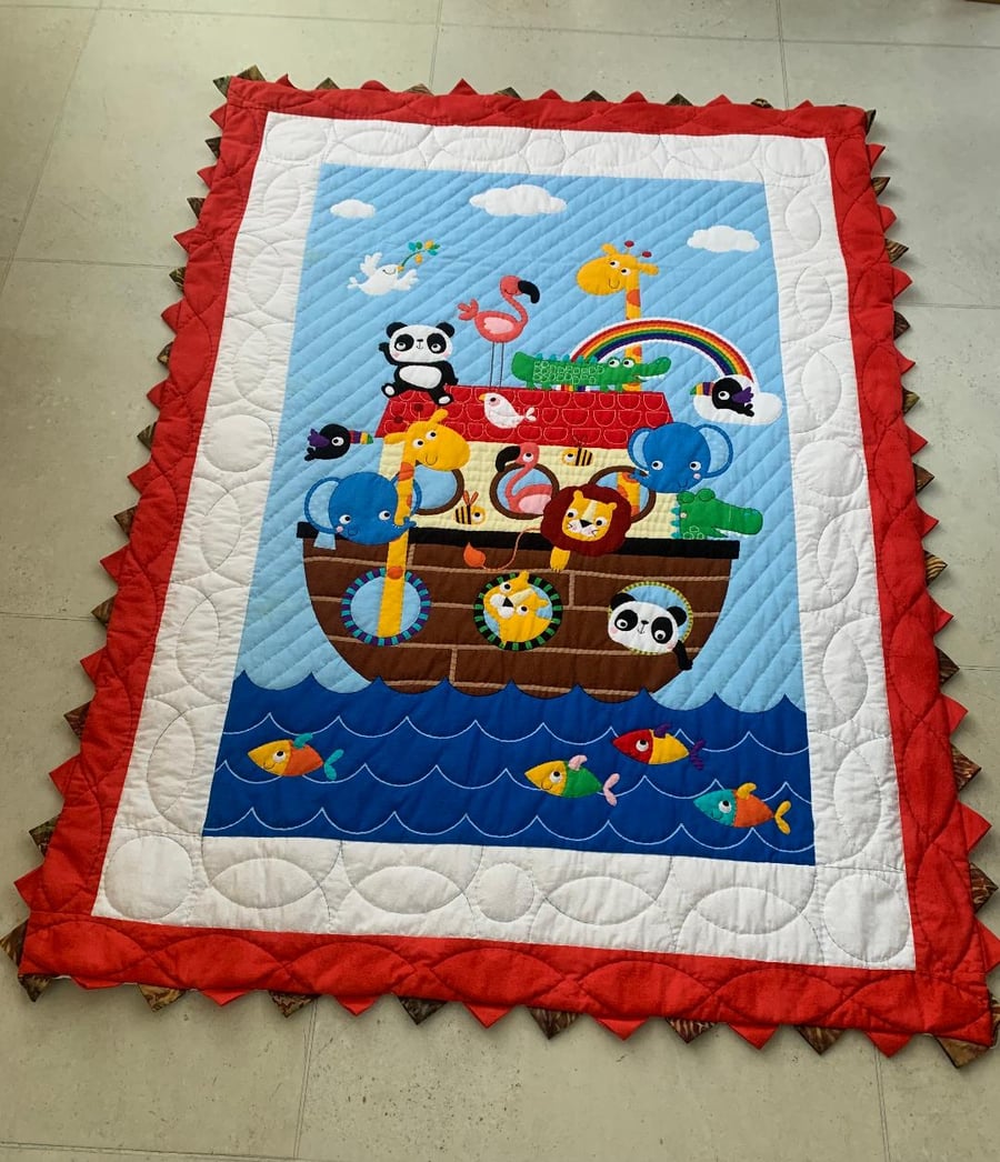 Hand Quilted, Looking For Noah