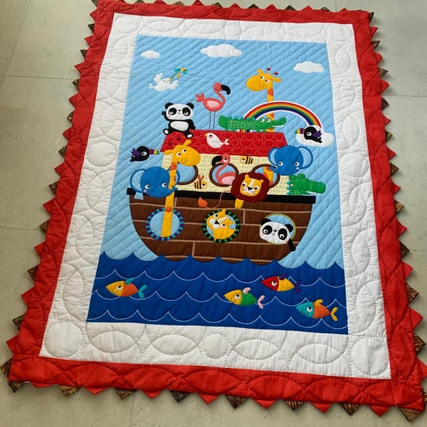 Hand Quilted, Looking For Noah