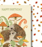 Birthday card set 4 cards cute animals - Image 8