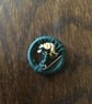 Dorset Posy Brooch, Dark Green with Yellow-orange, P38 - Image 3