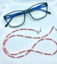 Handmade Seed Bead 27” Glasses Chain