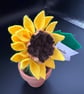 Sunflower with smile tag - Image 3