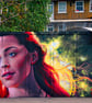 Graffiti Street Art Camden Town London Photograph Print - Image 1
