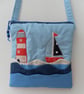Shoulder Bag, Cross Body Bag, Holiday Bag, Beach Bag, Seascape - Image 1