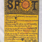 Sunflower Reiki poster