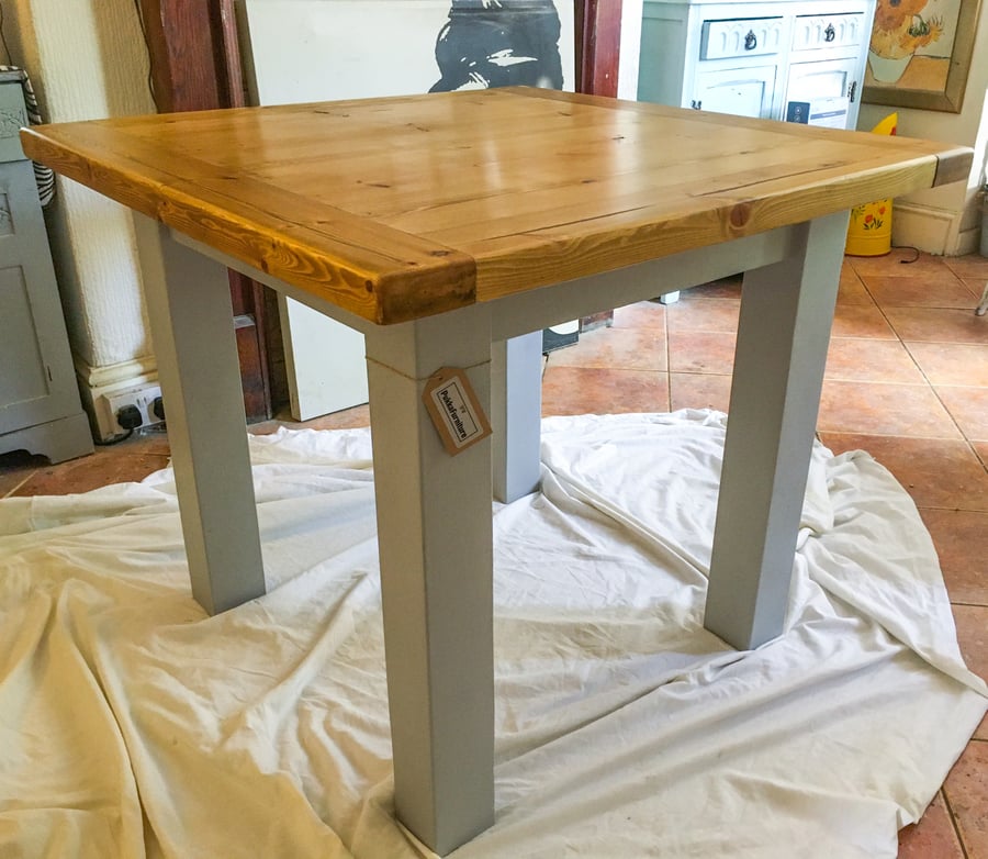 Rustic Kitchen Table Folksy