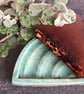 Ceramic soap dish - verdigris green - Image 2