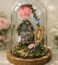 Enchanted Dressing Room Light up glass Dome OOAK - Image 3