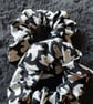 black and white ghost scrunchie - Image 1