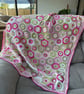 Apple Blossom cotton baby Blanket 102cm x 102cm