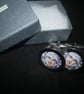 Sir Lancelot cufflinks, free shipping, gift wrapped, dramatic image, Ref 1234. - Image 6