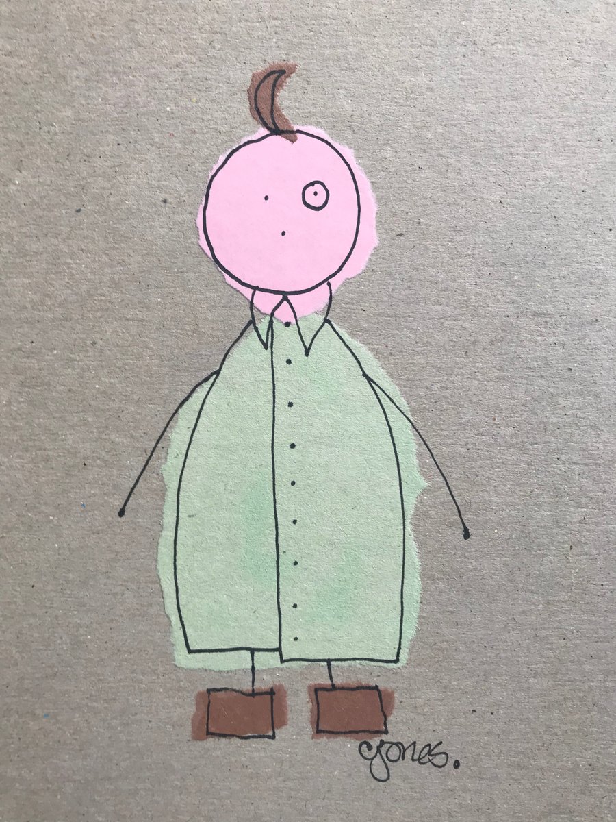 (LP5) Hand drawn artwork: little people 5