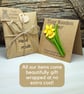Daffodil Brooch, Handmade March Birth Flower Pin Badge - Image 5