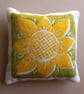 Handprinted Sunflower Lavender Bag - Image 1