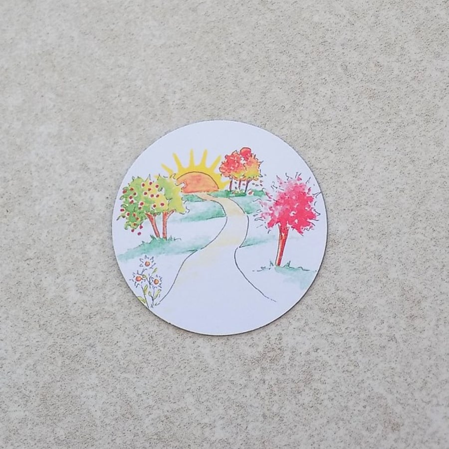 Fridge Magnet 'Pathway'