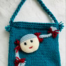 Hand-knitted Child’s Handbag