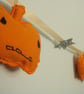 Halloween Garland Handmade orange pumpkins - Image 5