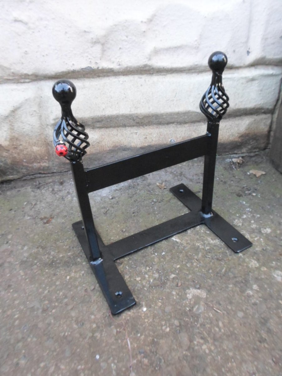BOOT SCRAPER ....................Wrought Iron(Forged Steel)With Ladybird Feature