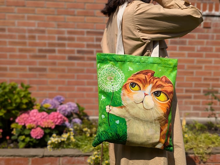 Individually Printed Tote Bags - The Wishmaker's Tote.