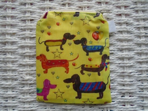 Sausage Dog Themed Coin Purse or Card Holder.