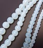 Opalite Beads 8mm Round, Synthetic White Opal, Jewellery Making Supplies - Image 6
