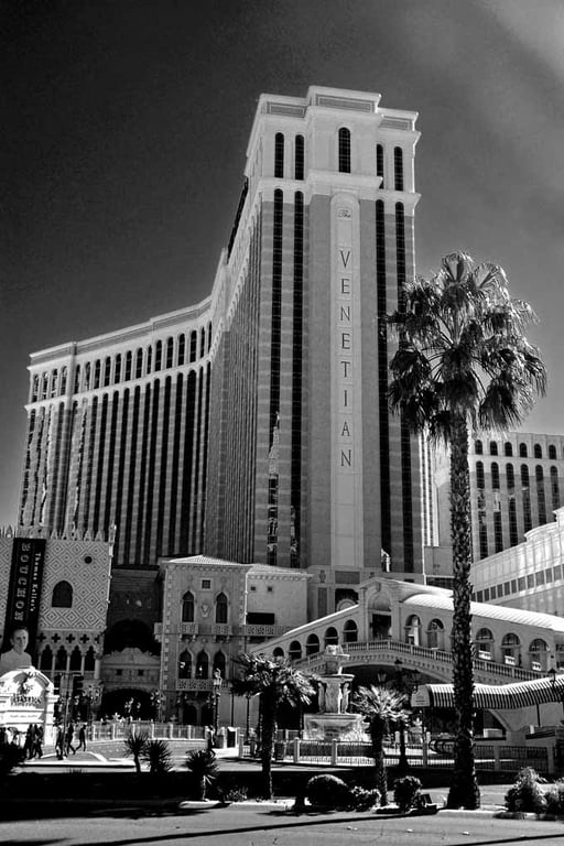 Venetian Hotel Las Vegas America Photograph Print