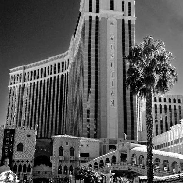 Venetian Hotel Las Vegas America Photograph Print